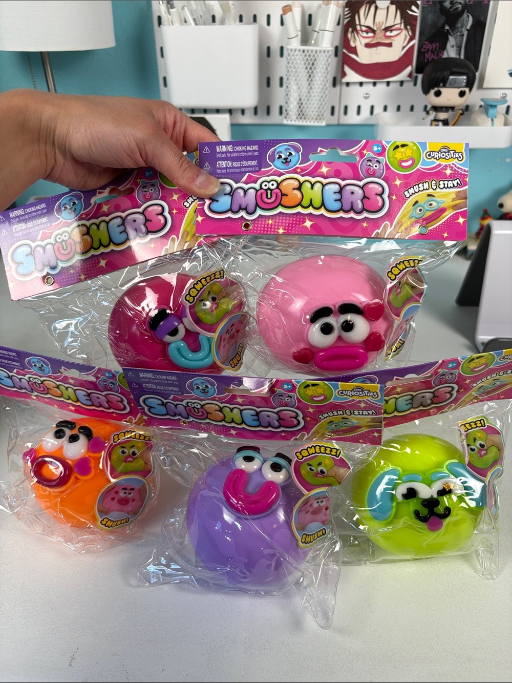 HUGE Smushers squishy bundle fidget viral TikTok